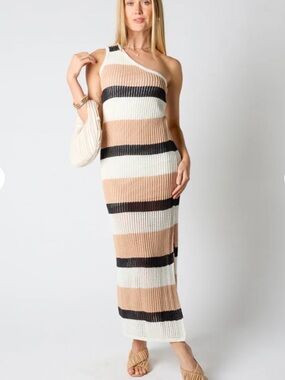 Vestique Sand Dunes Midi Dress - M